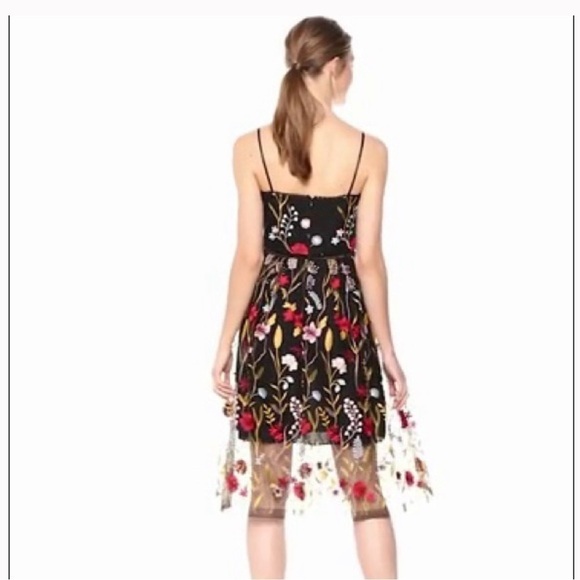 Shoshanna Honoria Embroidered Midi Dress - Picture 3 of 8